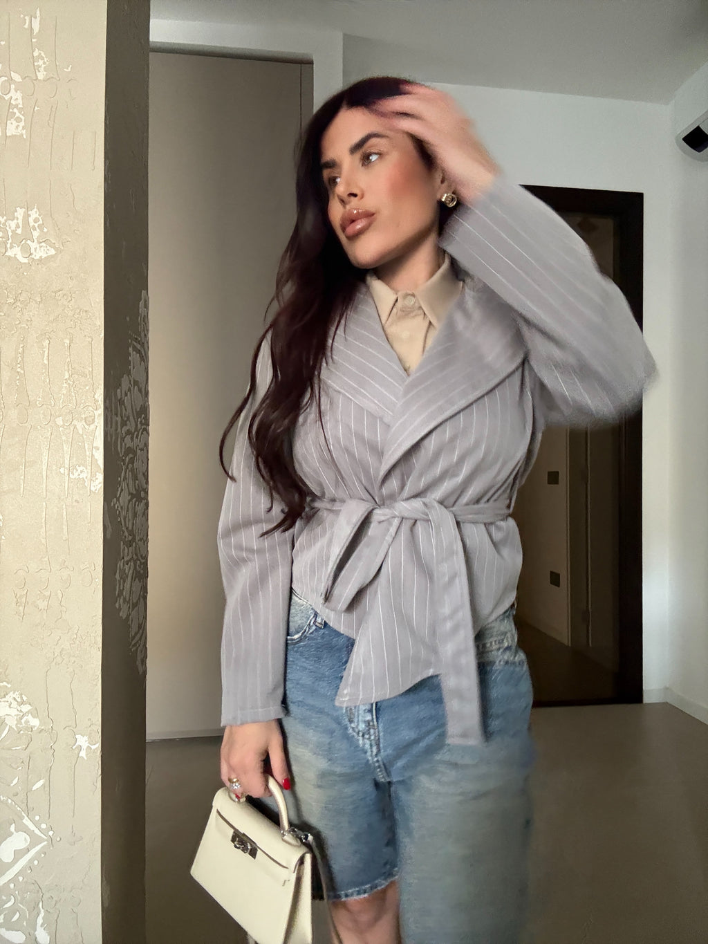 Giacca Gessata