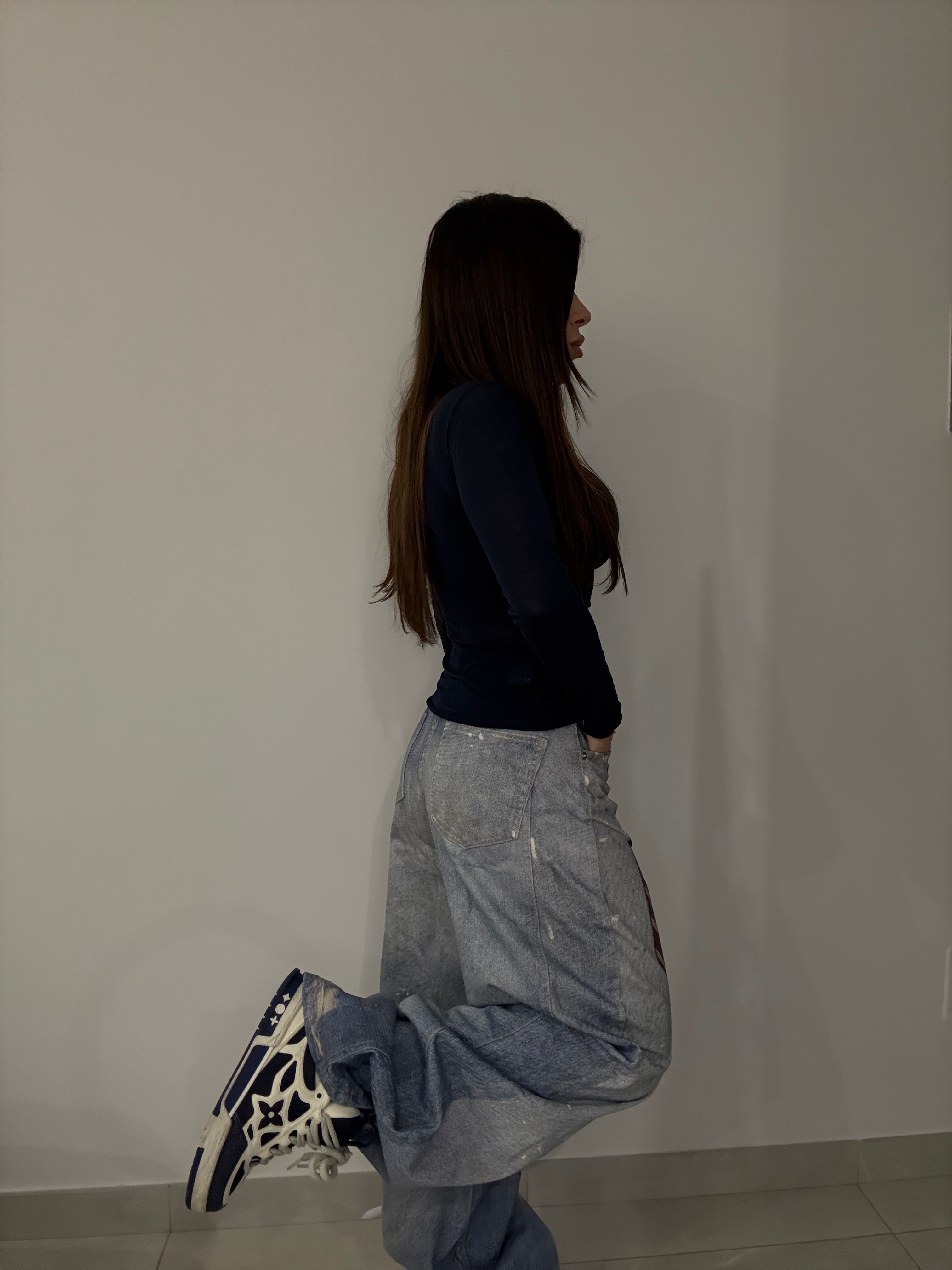 Jeans ballon Cravatta